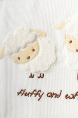 Premium Newborn Lamb Pattern 10 - Piece Layette Set - Hospital Essentials - TryAladdin