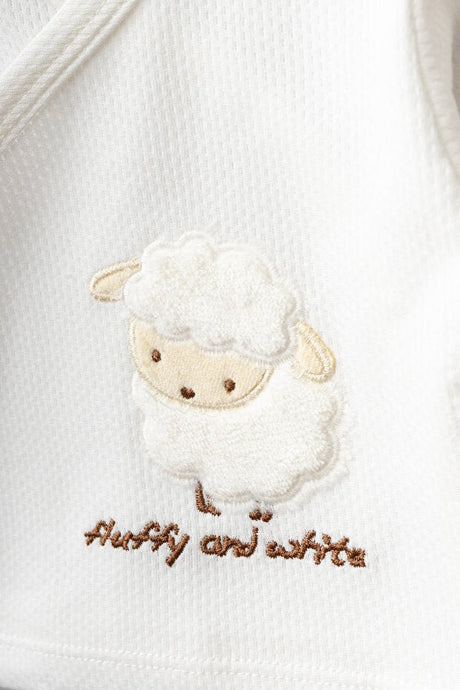 Premium Newborn Lamb Pattern 10 - Piece Layette Set - Hospital Essentials - TryAladdin