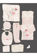 Premium Newborn Layette Set - Rabbit Embroidered - 10 Piece - TryAladdin