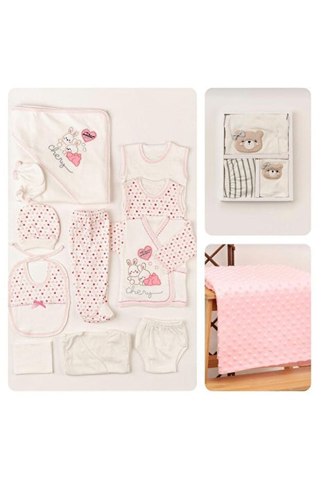 Premium Newborn Luxury Layette & Swaddle Set - Newborn Set - TryAladdin