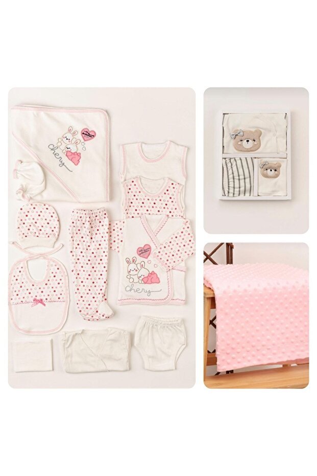 Premium Newborn Luxury Layette & Swaddle Set - Newborn Set - TryAladdin