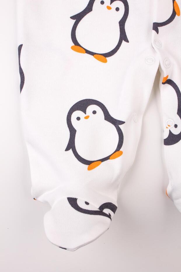 Premium Newborn Penguin Baby Romper and Hat Set - Retail Ready - TryAladdin