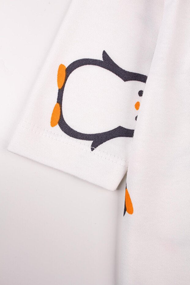 Premium Newborn Penguin Baby Romper and Hat Set - Retail Ready - TryAladdin
