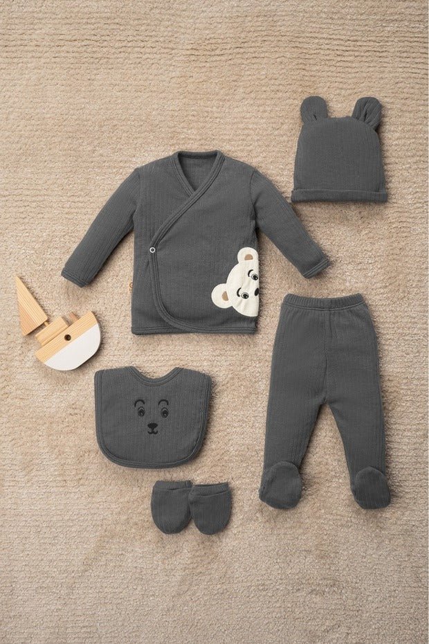 Premium Organic Cotton 5 - Piece Newborn Hospital Welcome Set - TryAladdin