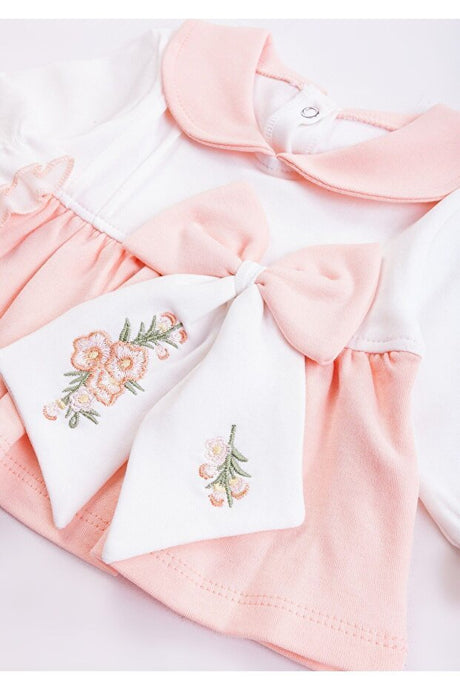 Premium Organic Cotton Embroidered Newborn 5 - Piece Coming Home Outfit Set - TryAladdin