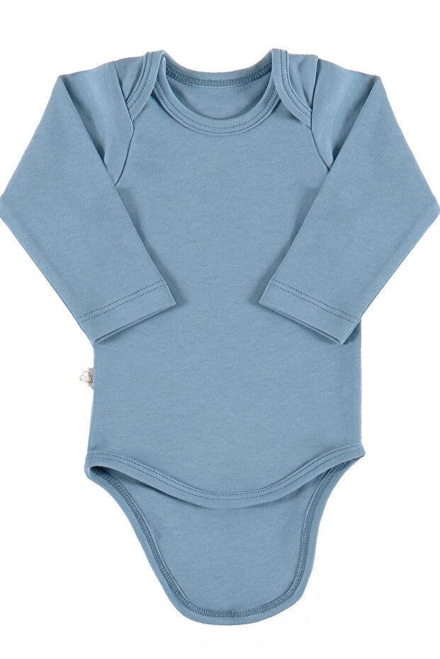 Premium Organic Cotton Newborn 9 - Piece Layette Set - Blue - TryAladdin