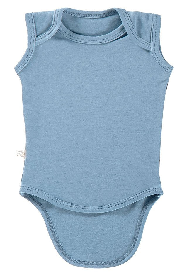 Premium Organic Cotton Newborn 9 - Piece Layette Set - Blue - TryAladdin