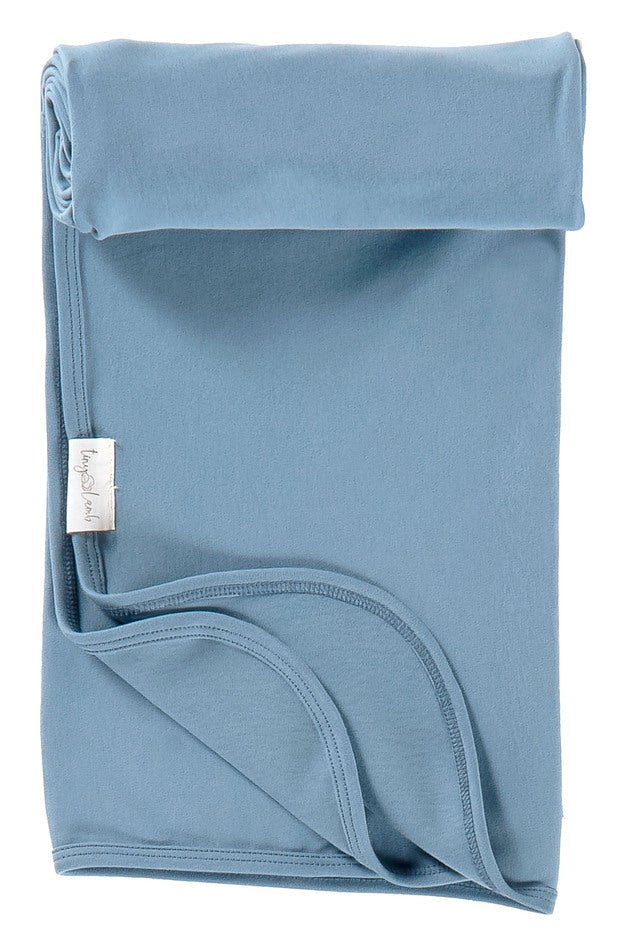 Premium Organic Cotton Newborn 9 - Piece Layette Set - Blue - TryAladdin