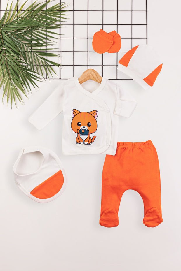 Premium Organic Cotton Newborn Baby Hospital Exit 5 - Piece Set - TryAladdin
