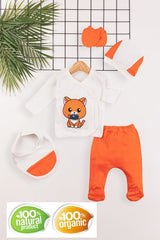 Premium Organic Cotton Newborn Baby Hospital Exit 5 - Piece Set - TryAladdin
