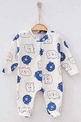 Premium Organic Cotton Newborn Bear Romper - 150g - TryAladdin