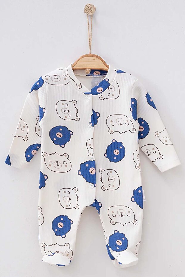 Premium Organic Cotton Newborn Bear Romper - 150g - TryAladdin