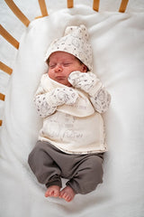 Premium Organic Cotton Newborn Hospital Exit Set - Elephant Print, 5 - Piece - TryAladdin