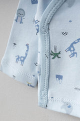 Premium Palm Print Newborn Baby 5 - Piece Layette Set - TryAladdin