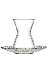 Premium Pasabahce Aurora Glass Tea Service Set - 20 Piece - TryAladdin