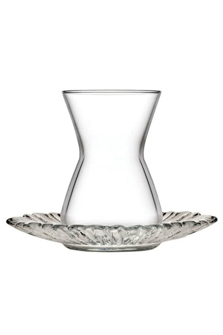 Premium Pasabahce Aurora Glass Tea Service Set - 20 Piece - TryAladdin