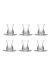 Premium Pasabahce Timeless Turkish Tea Set - 12 Piece - TryAladdin