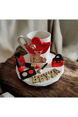 Premium Personalized Turkish Coffee Mug - Beauty Themed Gift Set - TryAladdin