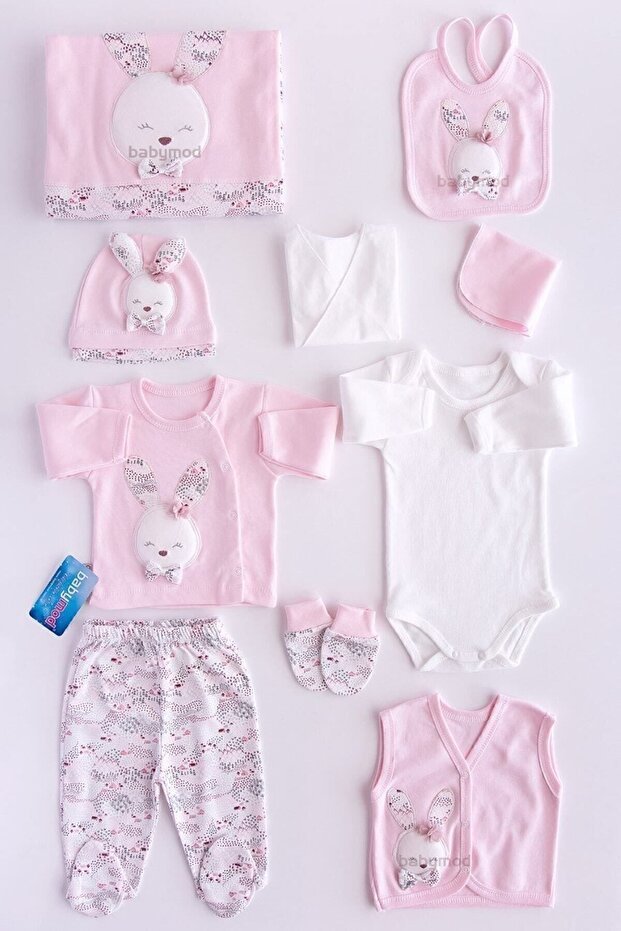 Premium Pink Rabbit Embossed Chocolate Gift Set - 200g - TryAladdin