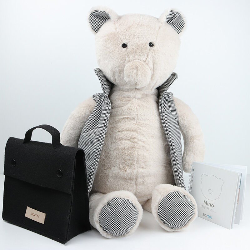 Premium Plush Sleep & Play Companion - Natural Felt Activity Buddy - TryAladdin