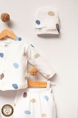 Premium Polka Dot Newborn Baby Hospital Exit Set - 5 Piece - TryAladdin