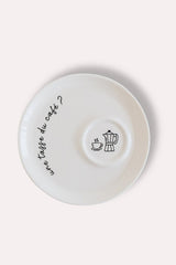 Premium Porcelain Espresso Turkish Coffee Cup Saucer Set - 70ml - TryAladdin