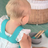 Premium Silicone Baby Bib - Comfortable, Adjustable & Mess - Free Feeding (6m - 4y) - TryAladdin