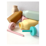 Premium Silicone Baby Bottle with Straw - BLW Support & Unbreakable Design 6+ Months - TryAladdin