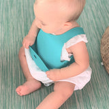 Premium Silicone - Neck - Friendly Adjustable Baby Bib 6 Months - 4 Years - TryAladdin