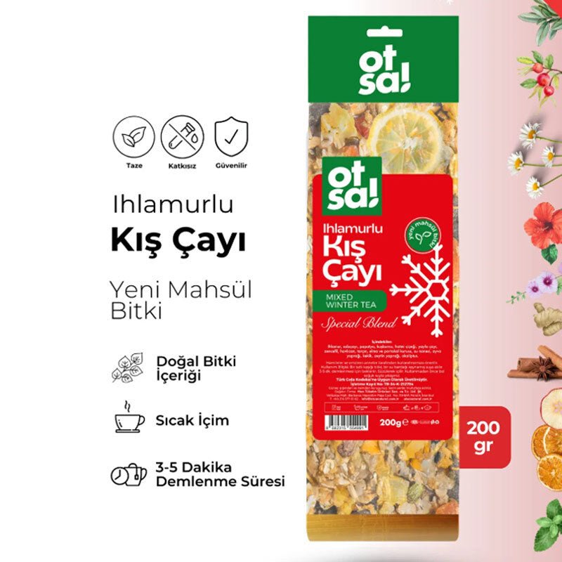 Premium Traditional Linden Herbal Winter Tea - TryAladdin