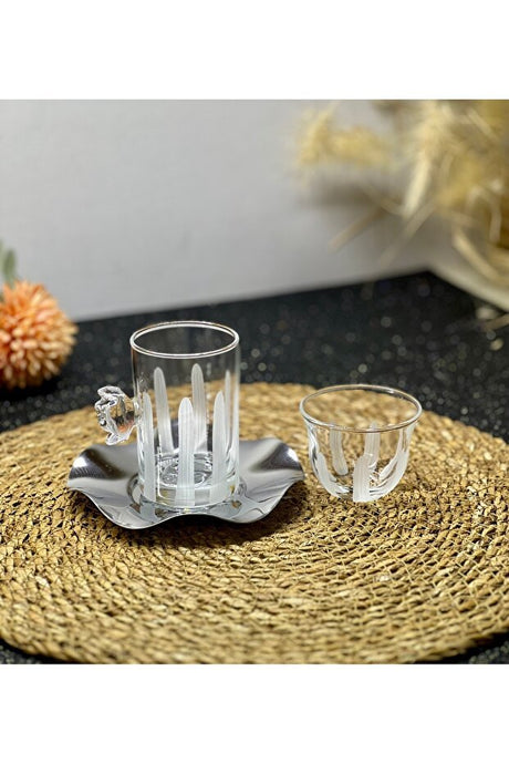 Premium Turkish 18 Piece Tea & Coffee Serving Set - Niyara Home - TryAladdin