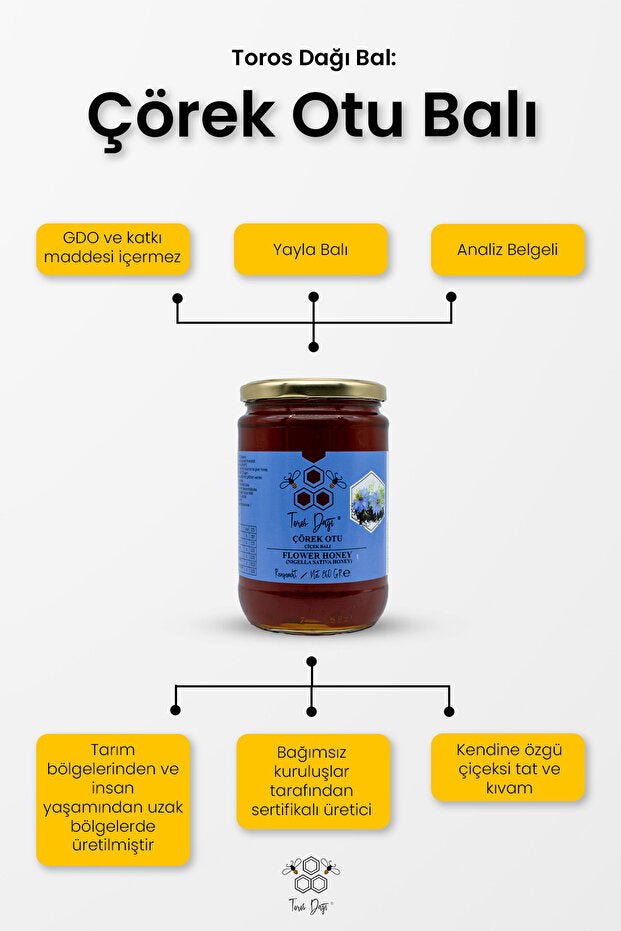 Premium Turkish Black Seed Honey - 860g - TryAladdin