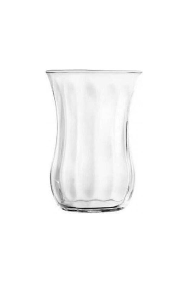 Premium Turkish Tea Glasses - Classic Optic Design - 6 - Piece Set - 115ml Each - TryAladdin