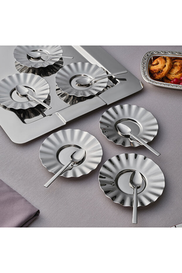 Premium Velena Turkish 13 - Piece Tea Set - Wholesale Serveware Collection - TryAladdin