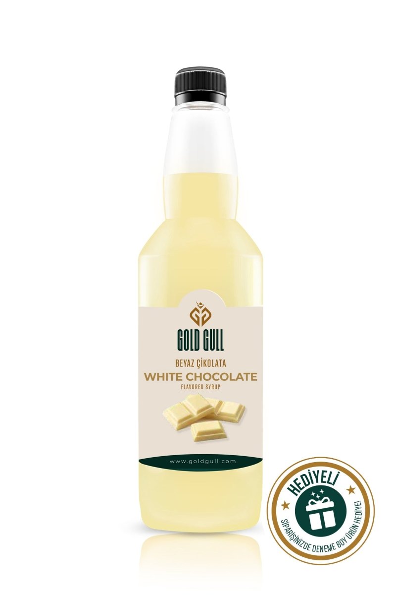 Premium White Chocolate Syrup - Coffee, Cocktail & Dessert Flavoring - TryAladdin