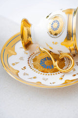 Premium Zaira Authentic Turkish Coffee Cup Set - 6 Piece, 90ml Capacity - TryAladdin