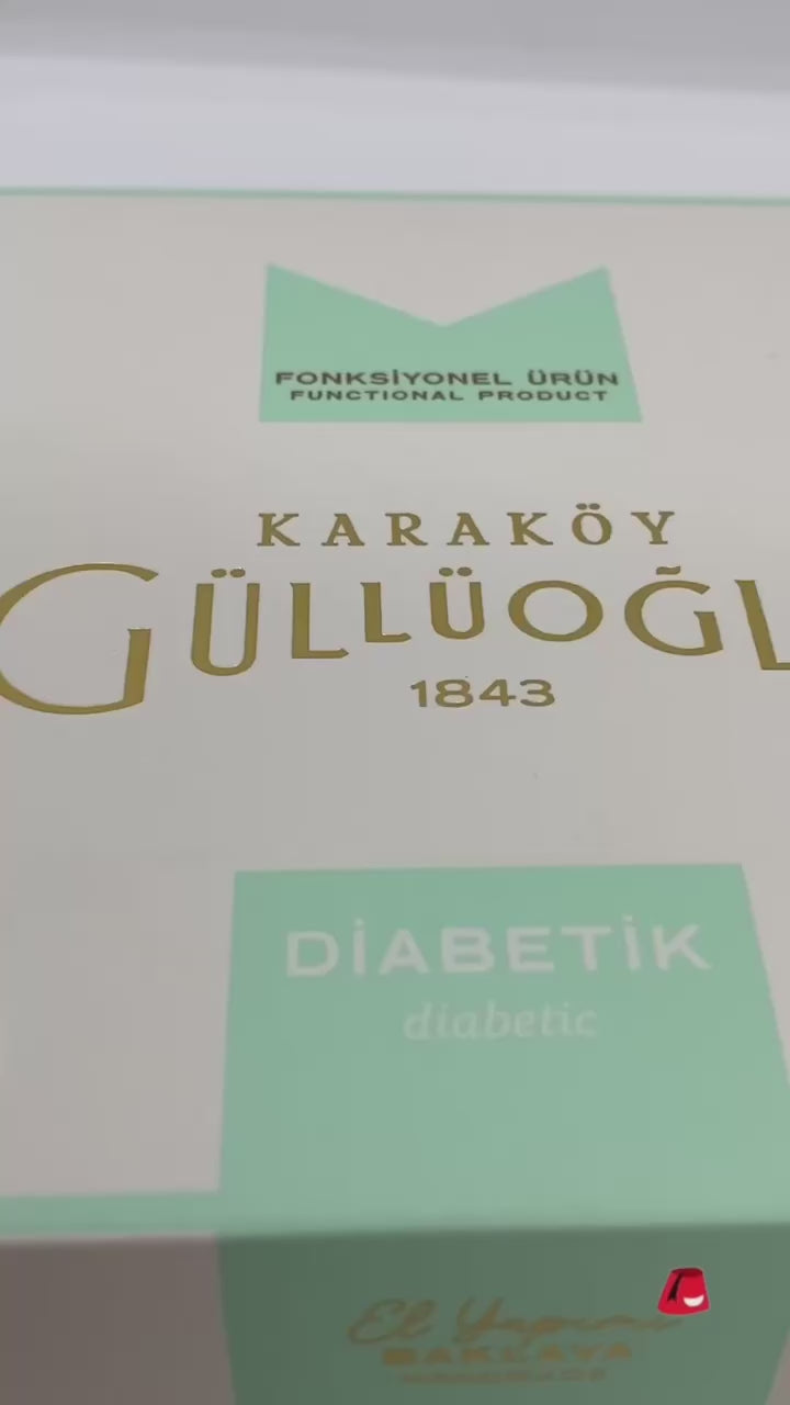 Karakoy Gulluoglu | Turkish Light Baklava with Pistachios (Low Glycemic Index)