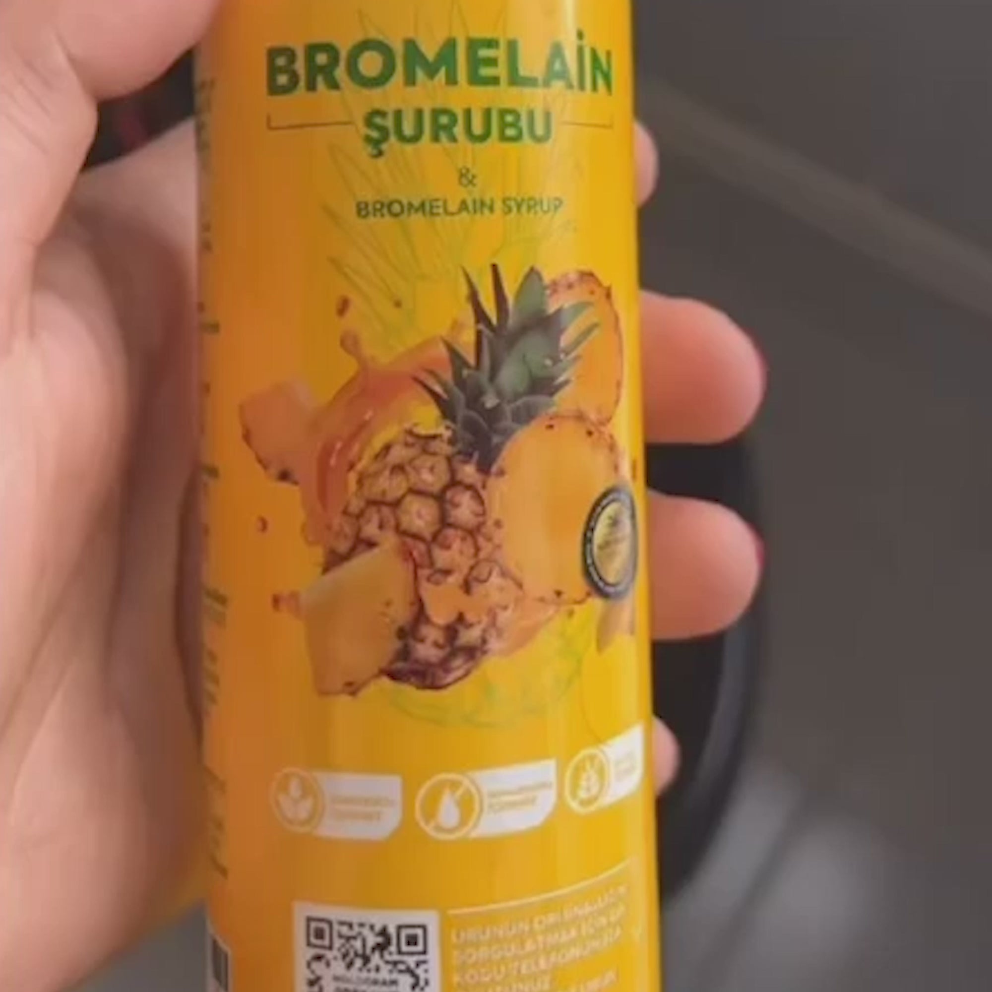 Pineapple & Bromelain - Metabolic & Wellness Support Syrup
