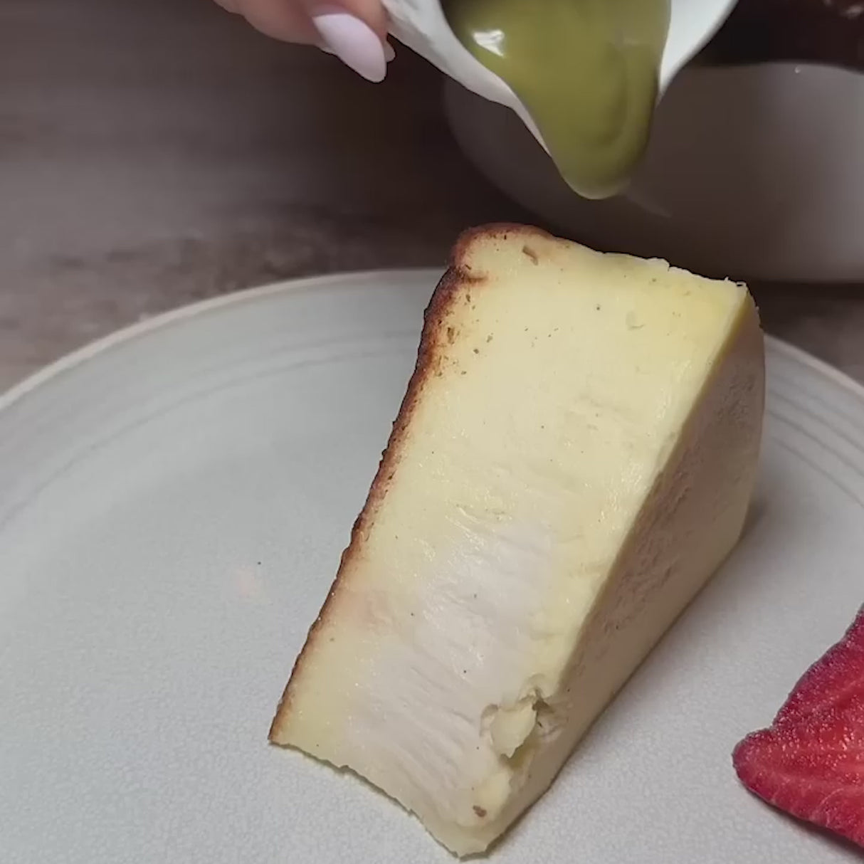 Salsa de Cobertura de Pistacho Antep FO - Rociado Gourmet para Postres y Relleno de Chocolate (940g)