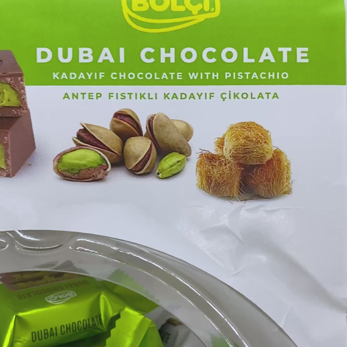 Antep Pistachio & Kadayif Dubai Chocolate Bar - 16gr