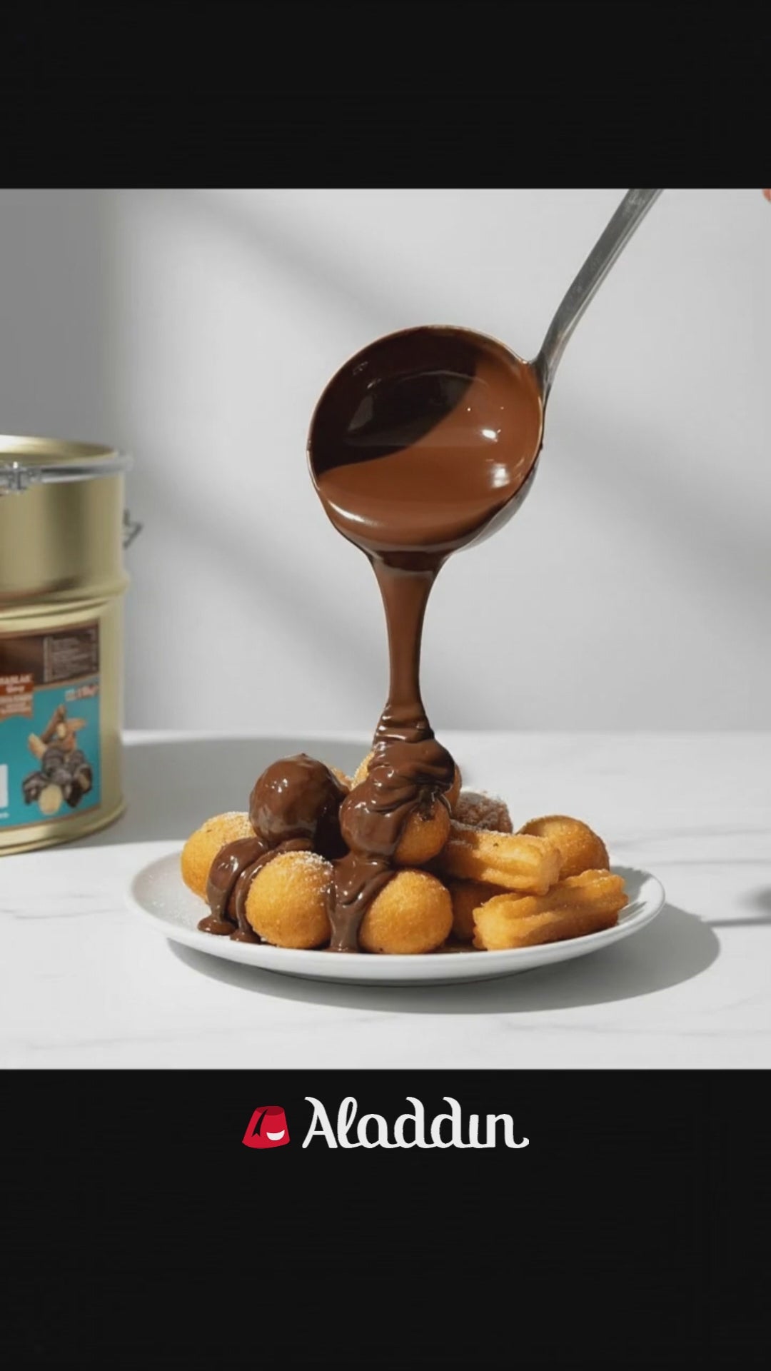 حشوة شوكولاتة داكنة كاليه لللقمة والتشوروز (10 كجم)