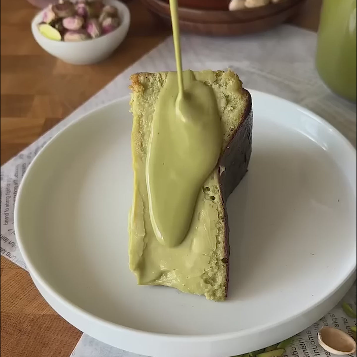 Antep Pistachio Sauce with 20% Pistachio