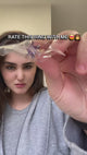 925 Sterling Silver Purple Zircon Lotus Flower Adjustable Ring for Women