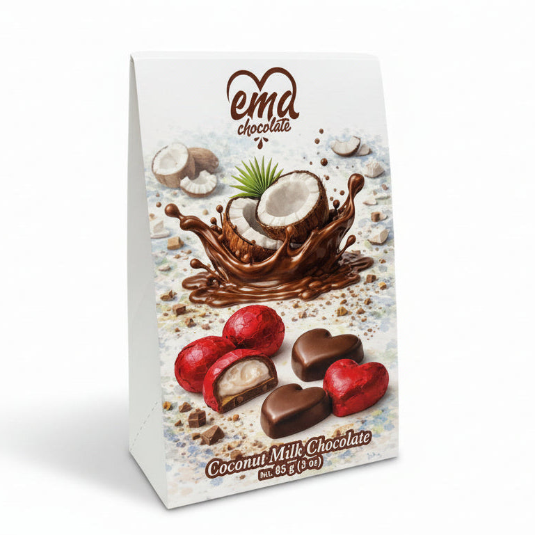 Premium Milk Chocolate Coconut Cream Bars