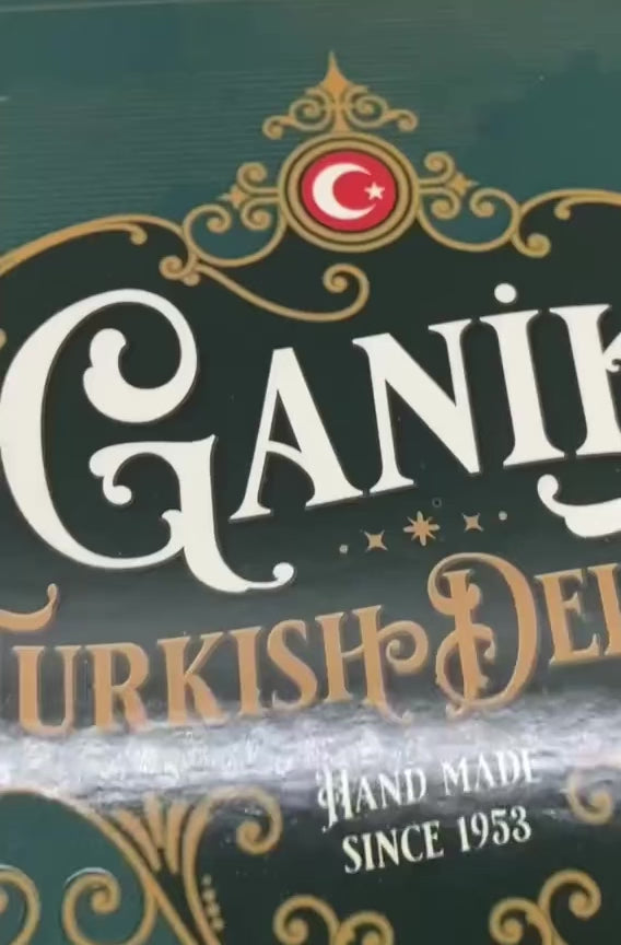 Ganik Sarsultan | Sultan Turkish Delight with Nougat Pistachio Wick