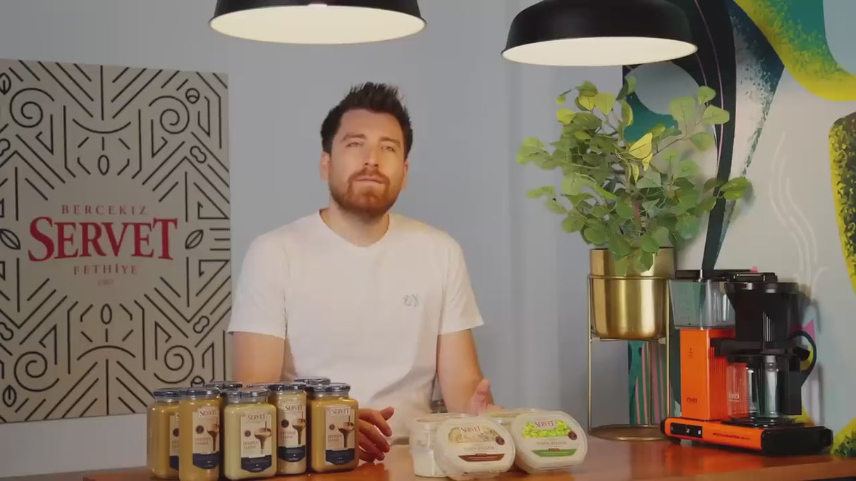 ثروة | حلاوة طحينية سادة طازجة بالكاكاو - خالية من السكر