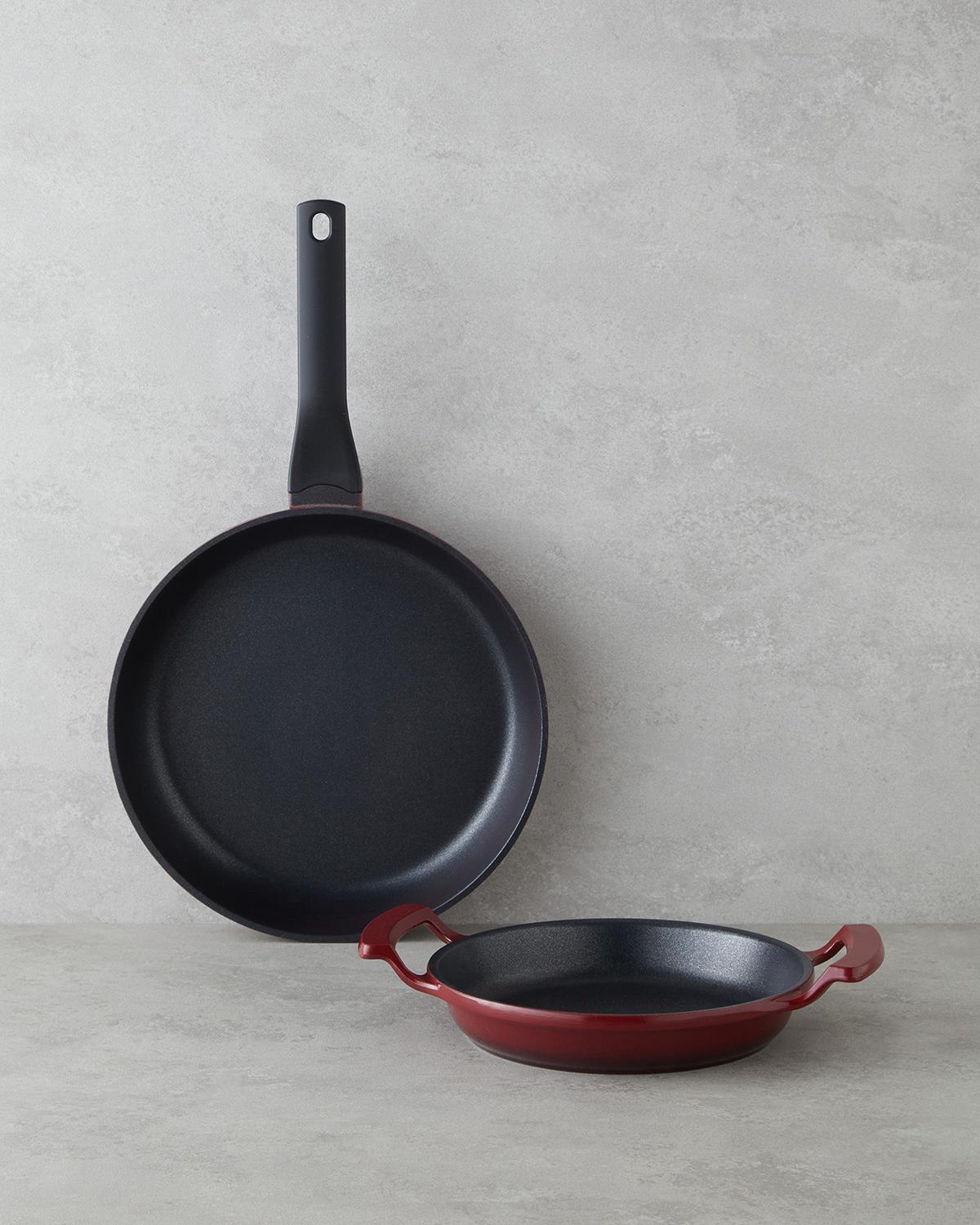 Premium Blush Burgundy Cookware Set