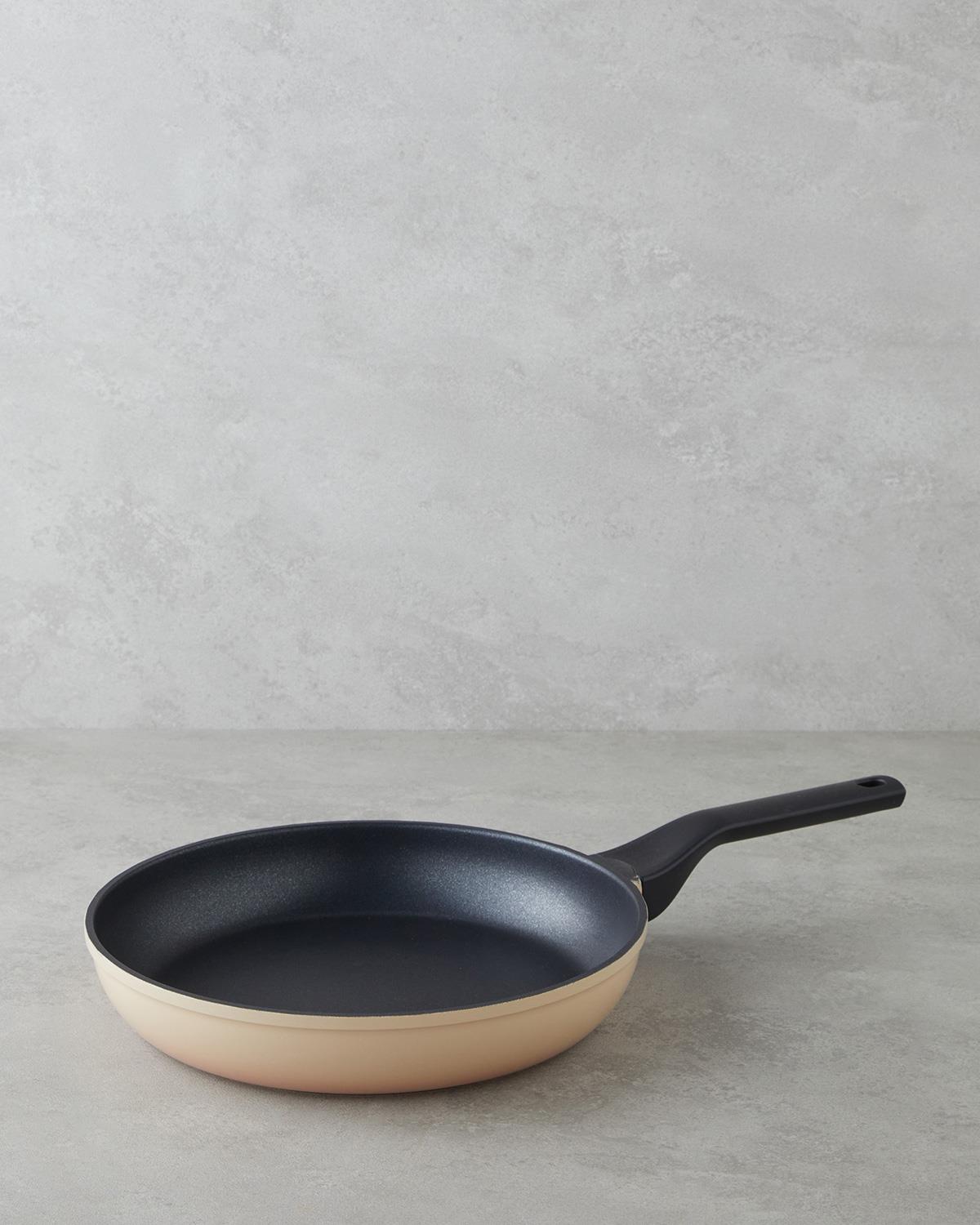 Premium Cookware Set Non Stick Frying Pans Beige 20cm 26cm