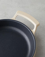 Premium Cookware Set Non Stick Frying Pans Beige 20cm 26cm
