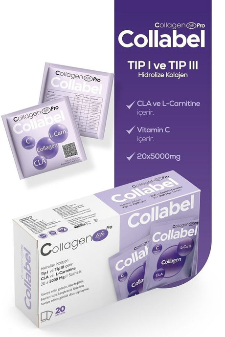 Pro Collabel Hydrolyzed Collagen 5g x 60 Sachets - Metabolism Support - TryAladdin